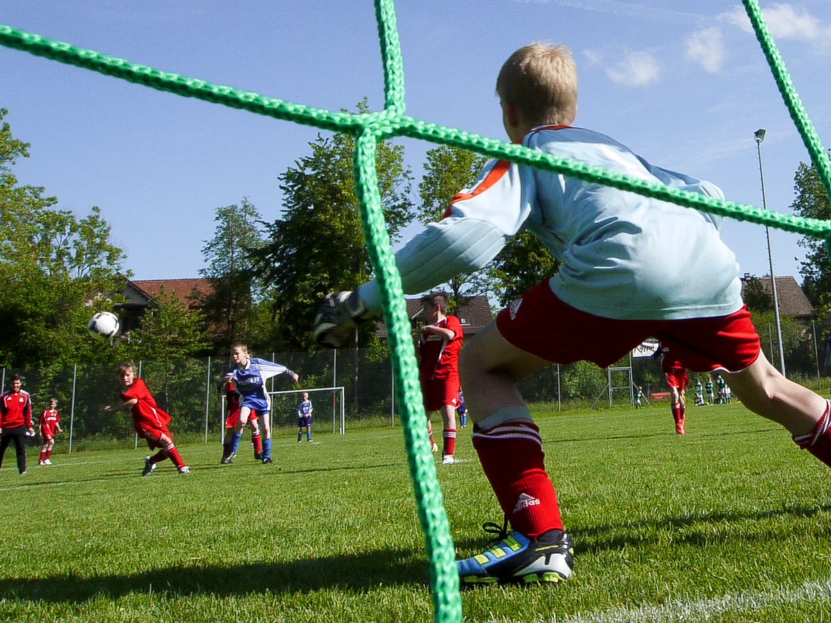 Kids in Action am Auffahrtsturnier auf der Heusser-Staub-Wiese in Uster